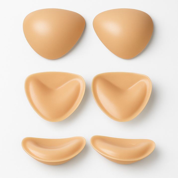 Instant Push-Up Sticky Bra Inserts – Double-Sided Lift Pads for Bikinis & Bras