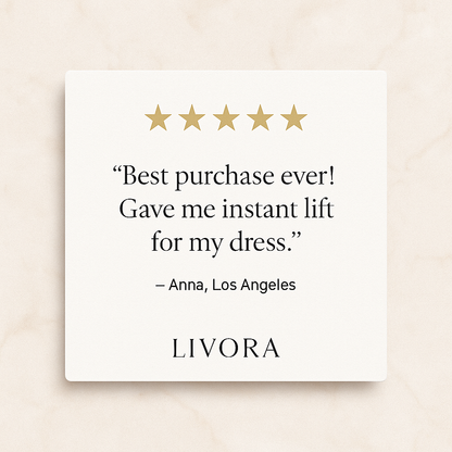 INSTANT OUTFIT CONFIDENCE: The Invisible 1-2 Cup Lift Solution