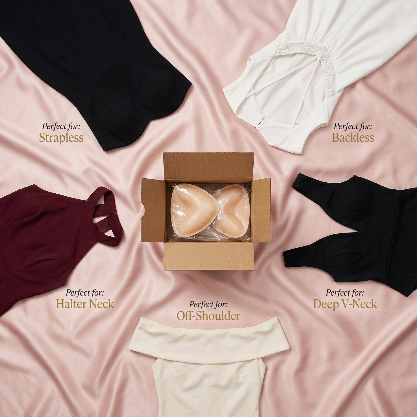 INSTANT OUTFIT CONFIDENCE: The Invisible 1-2 Cup Lift Solution