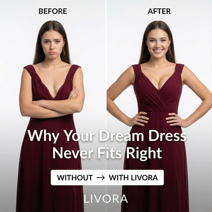 INSTANT OUTFIT CONFIDENCE: The Invisible 1-2 Cup Lift Solution