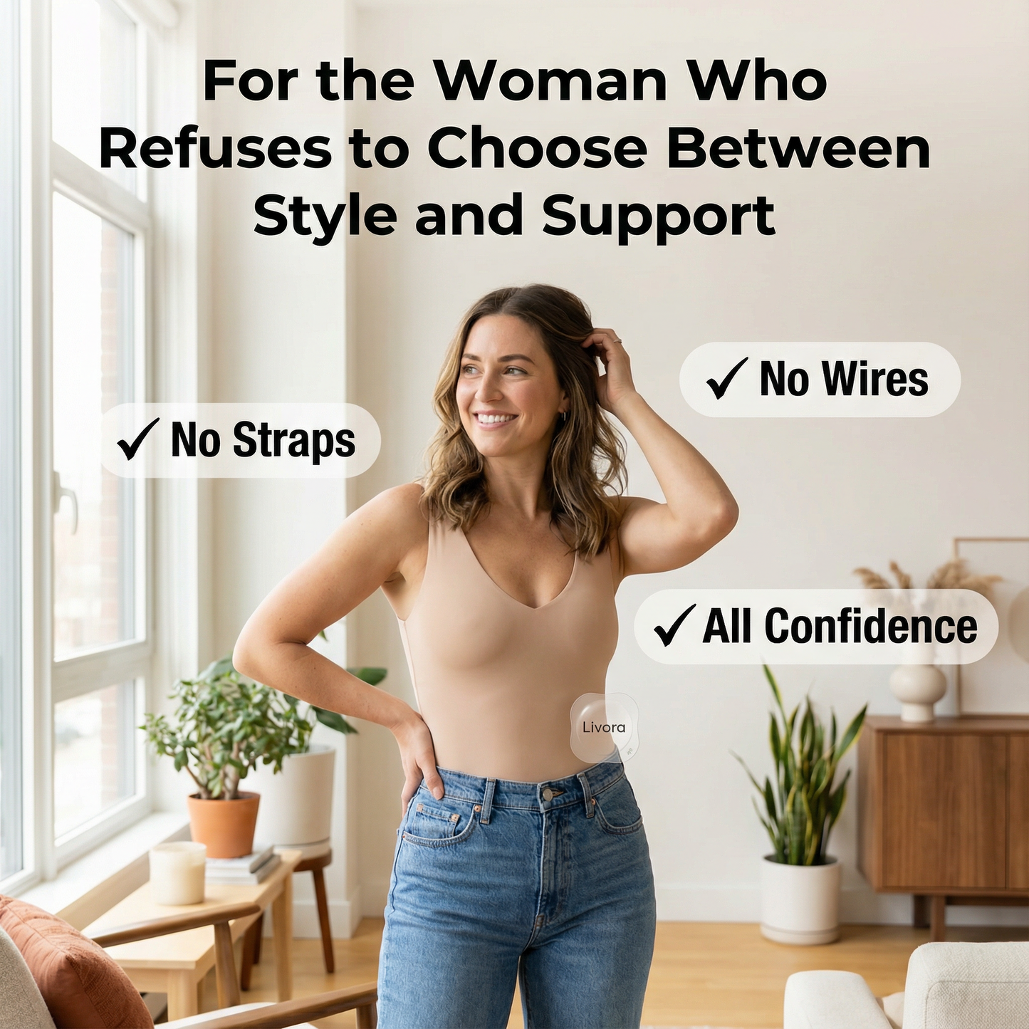 INSTANT OUTFIT CONFIDENCE: The Invisible 1-2 Cup Lift Solution