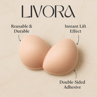 Instant Push-Up Sticky Bra Inserts – Double-Sided Lift Pads for Bikinis & Bras